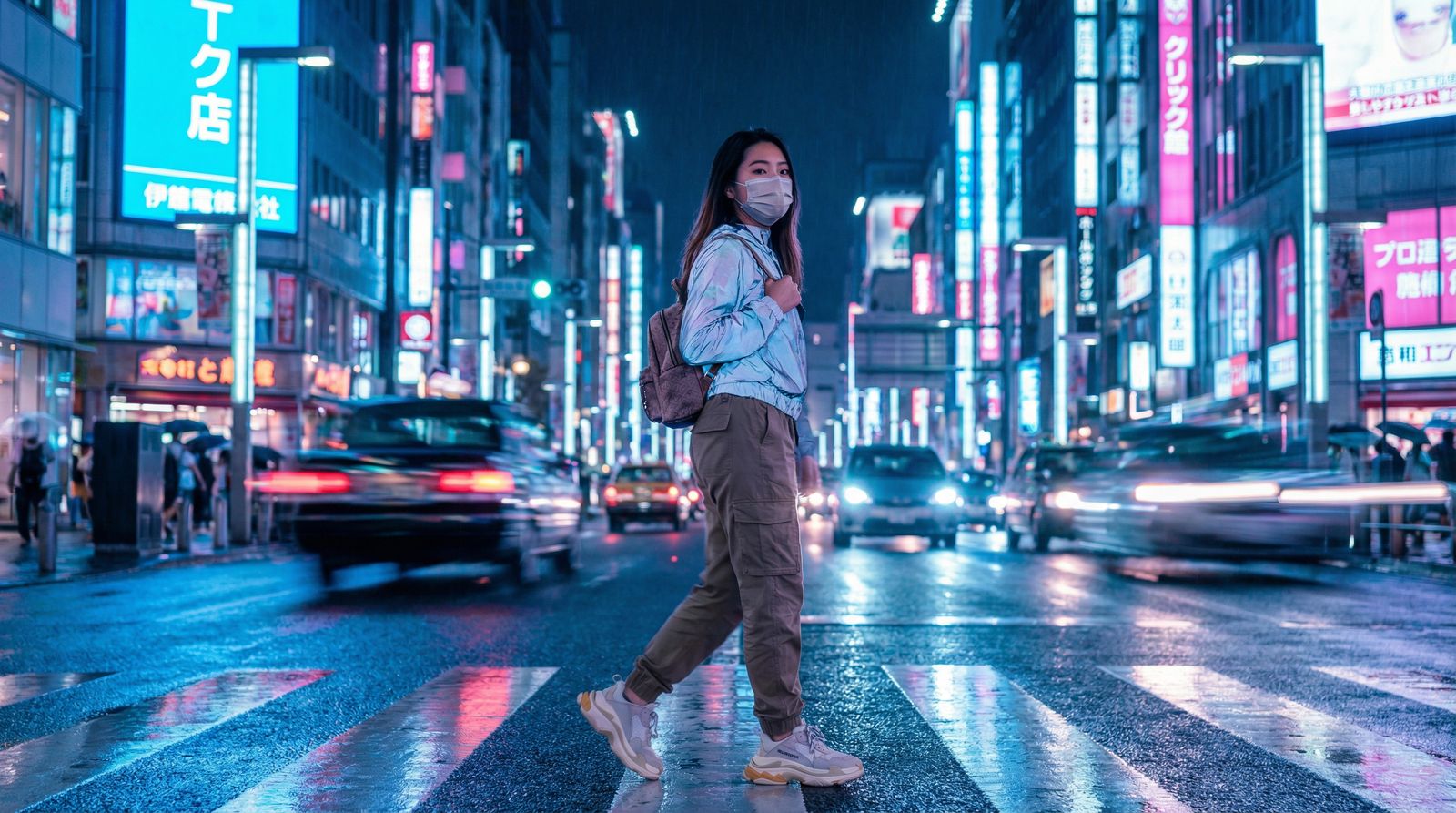 高清3D动漫城市夜景视频